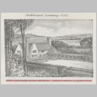 Mallows, Garden and house, The Studio, vol.49, 1910, p.23.jpg